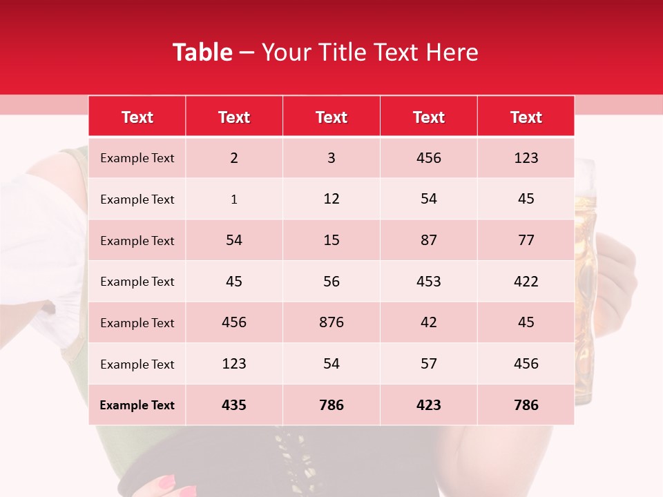 White Germany Holiday PowerPoint Template