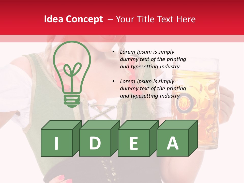 White Germany Holiday PowerPoint Template