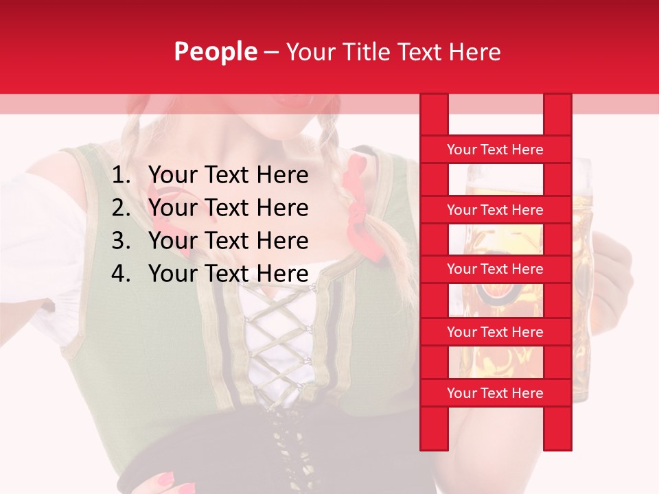 White Germany Holiday PowerPoint Template