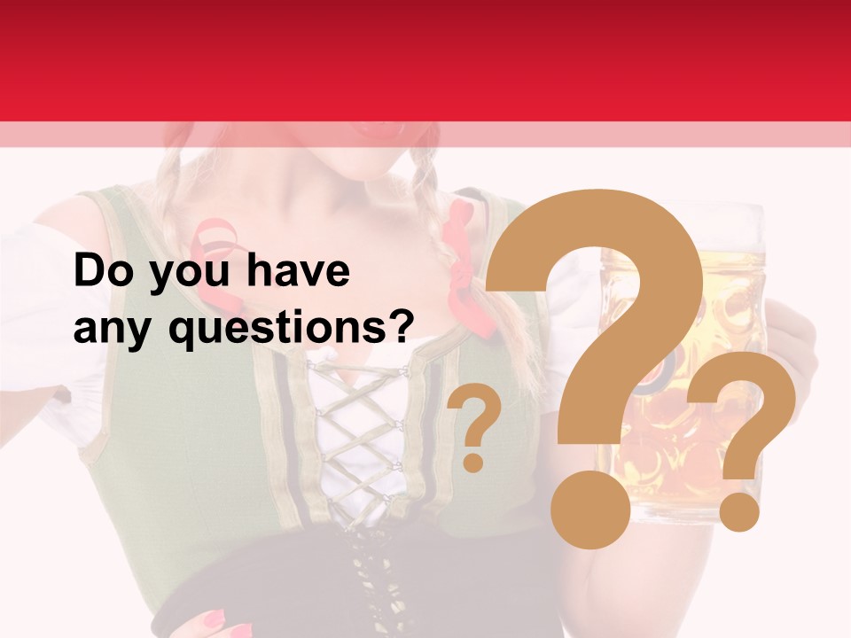 White Germany Holiday PowerPoint Template