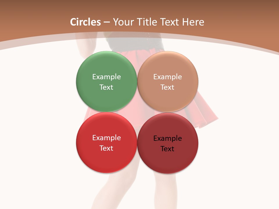 Lady Costume Germany PowerPoint Template