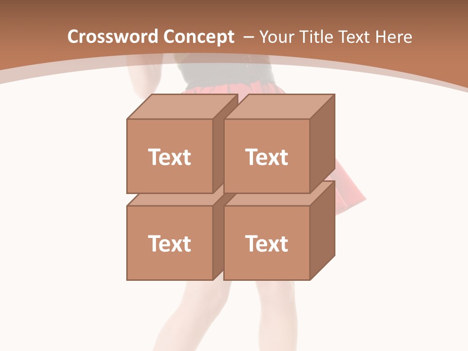 Lady Costume Germany PowerPoint Template