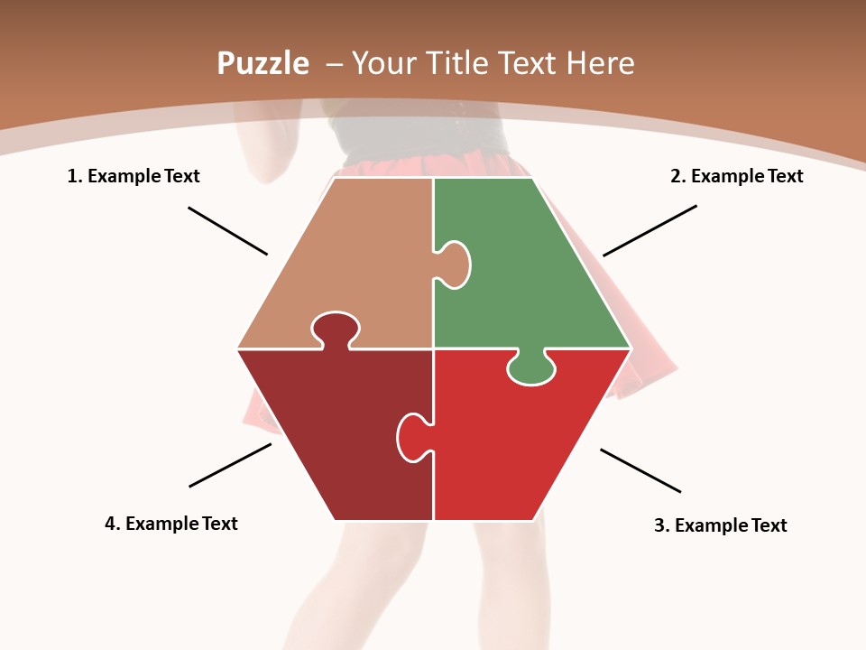 Lady Costume Germany PowerPoint Template