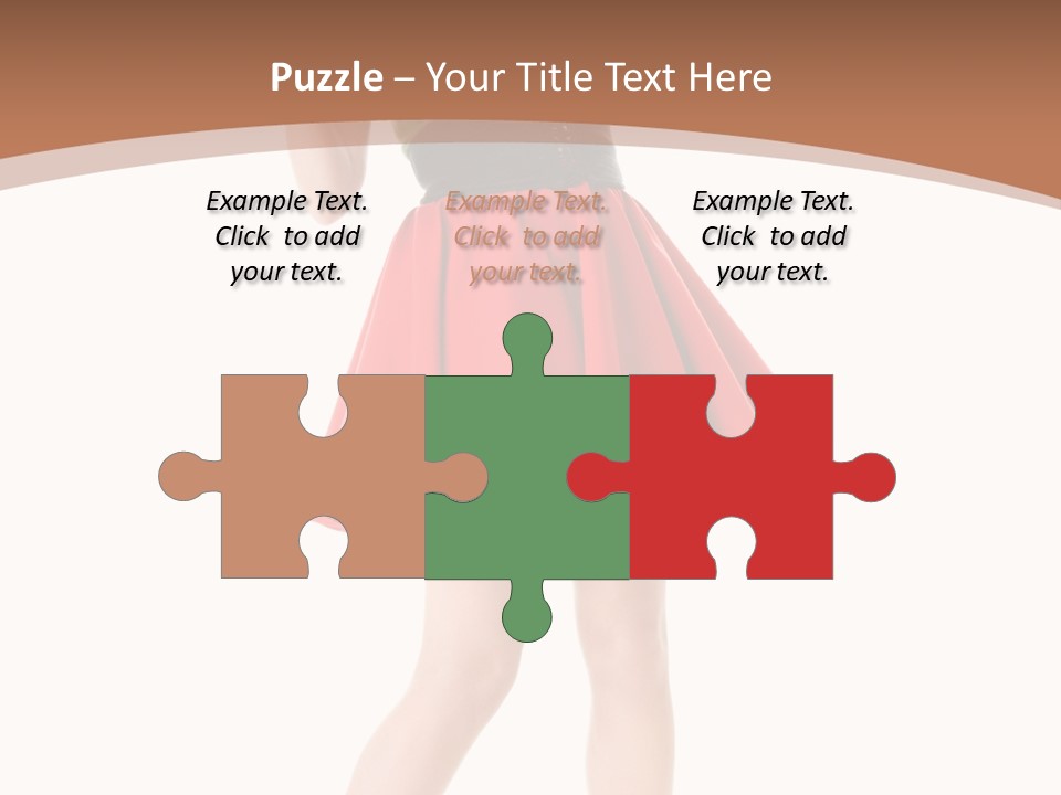 Lady Costume Germany PowerPoint Template