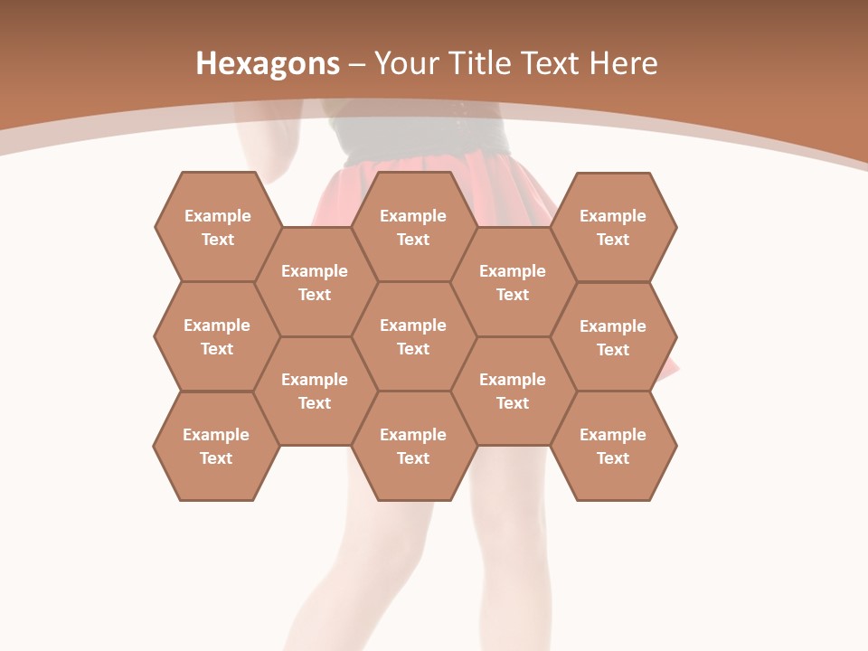 Lady Costume Germany PowerPoint Template