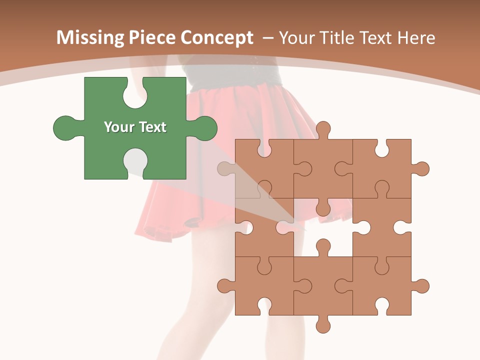 Lady Costume Germany PowerPoint Template