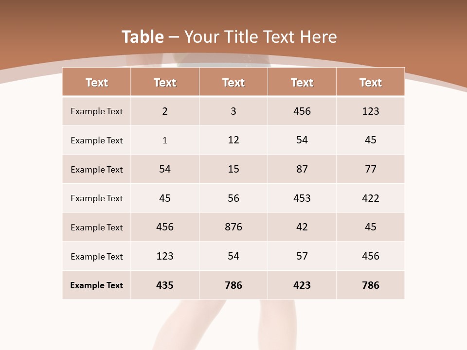 Lady Costume Germany PowerPoint Template