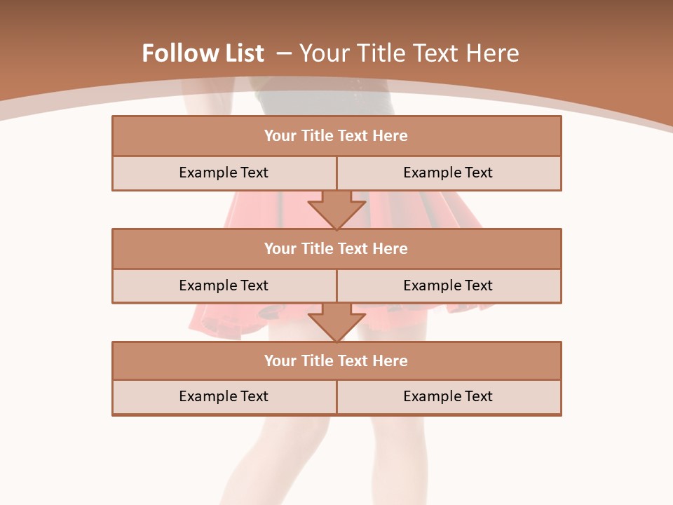 Lady Costume Germany PowerPoint Template