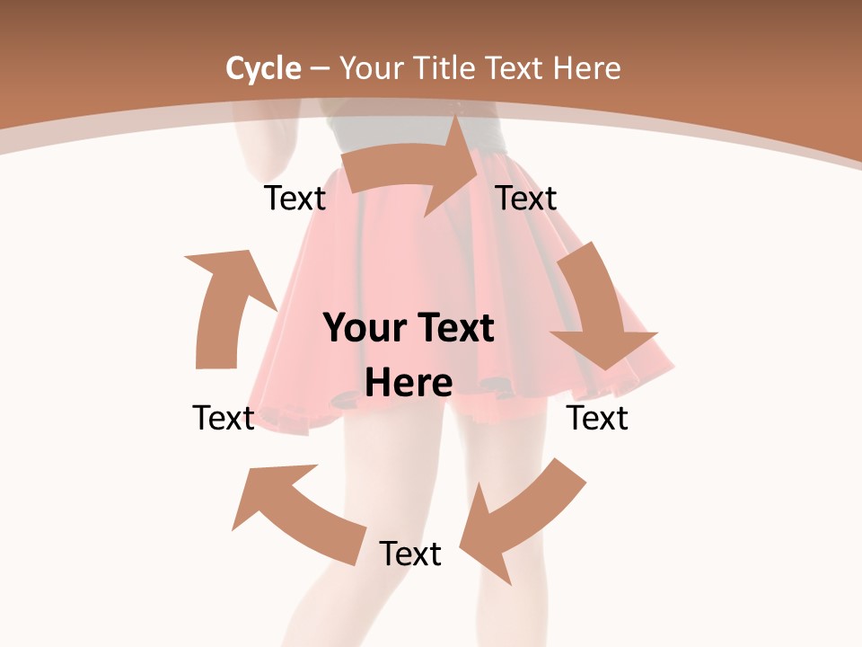 Lady Costume Germany PowerPoint Template