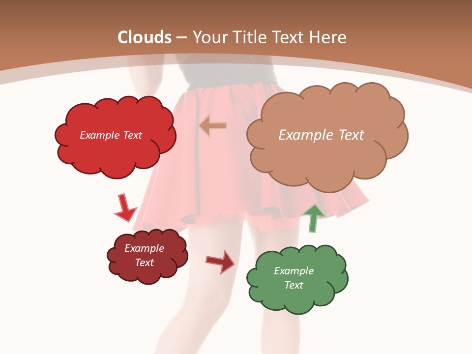 Lady Costume Germany PowerPoint Template