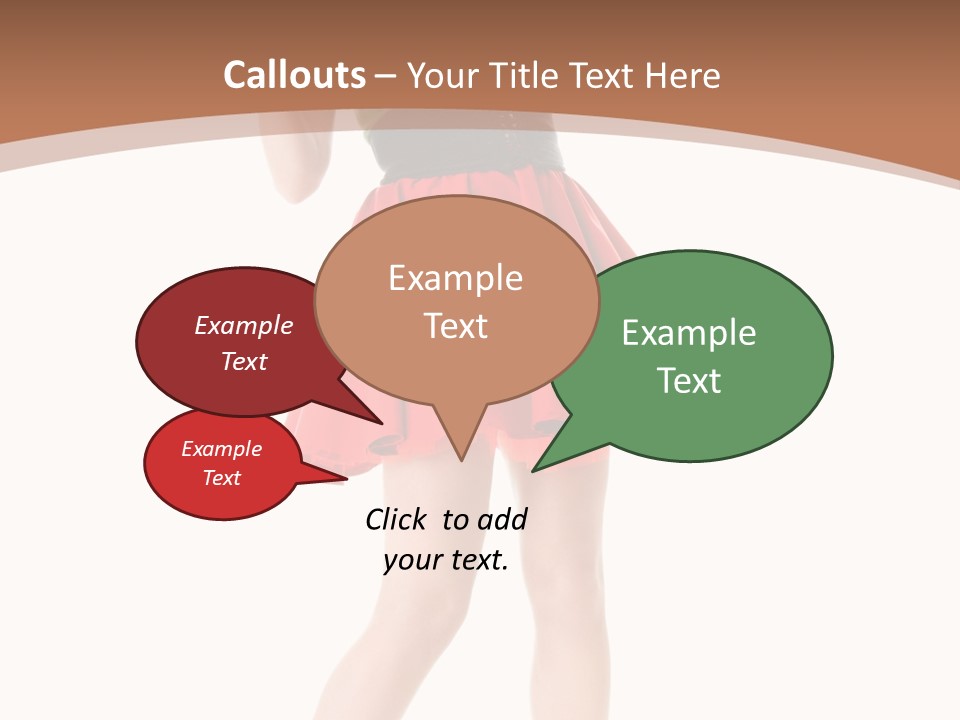 Lady Costume Germany PowerPoint Template