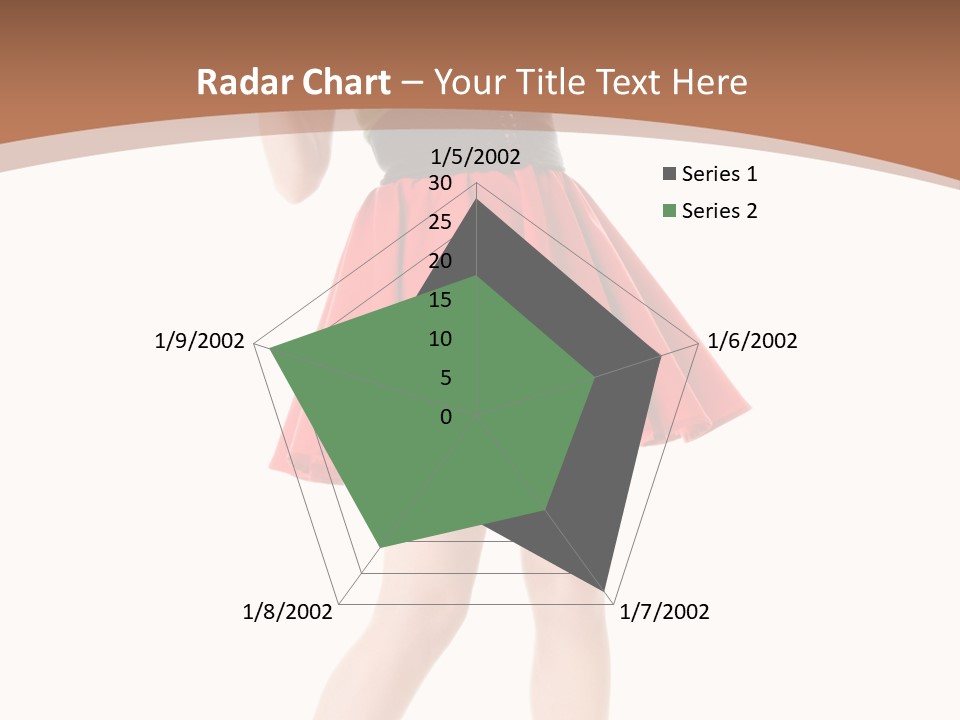 Lady Costume Germany PowerPoint Template