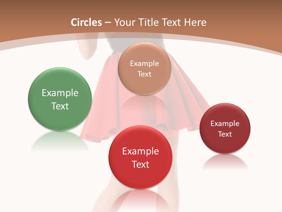 Lady Costume Germany PowerPoint Template