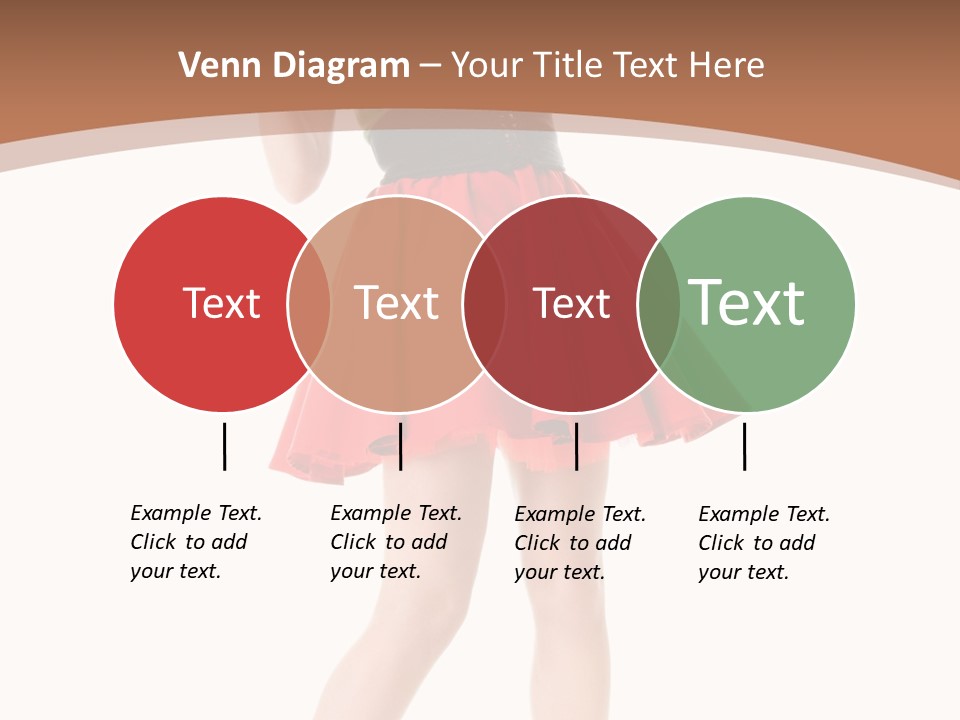 Lady Costume Germany PowerPoint Template