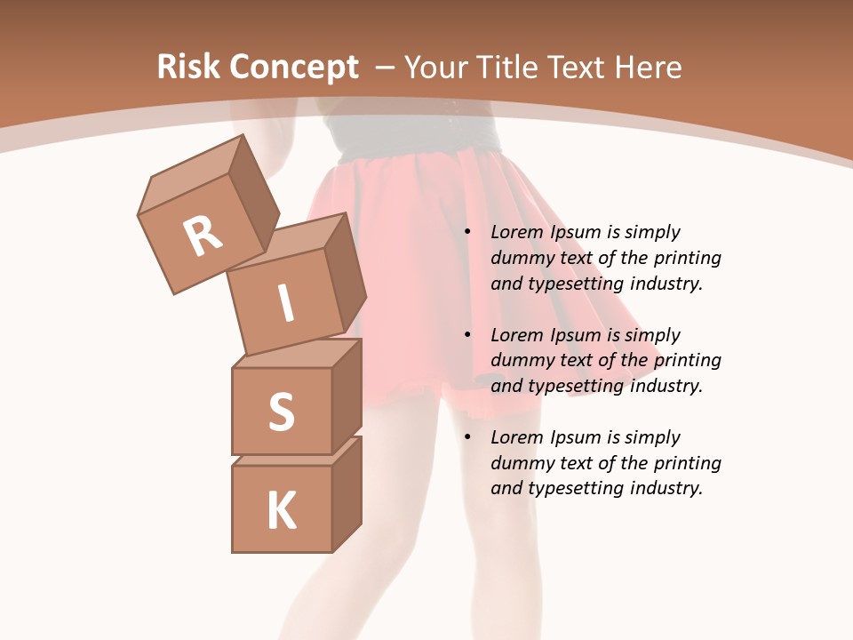 Lady Costume Germany PowerPoint Template