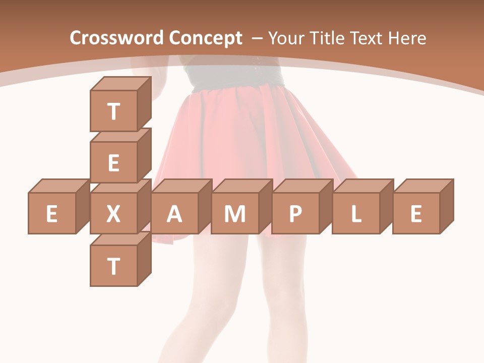 Lady Costume Germany PowerPoint Template