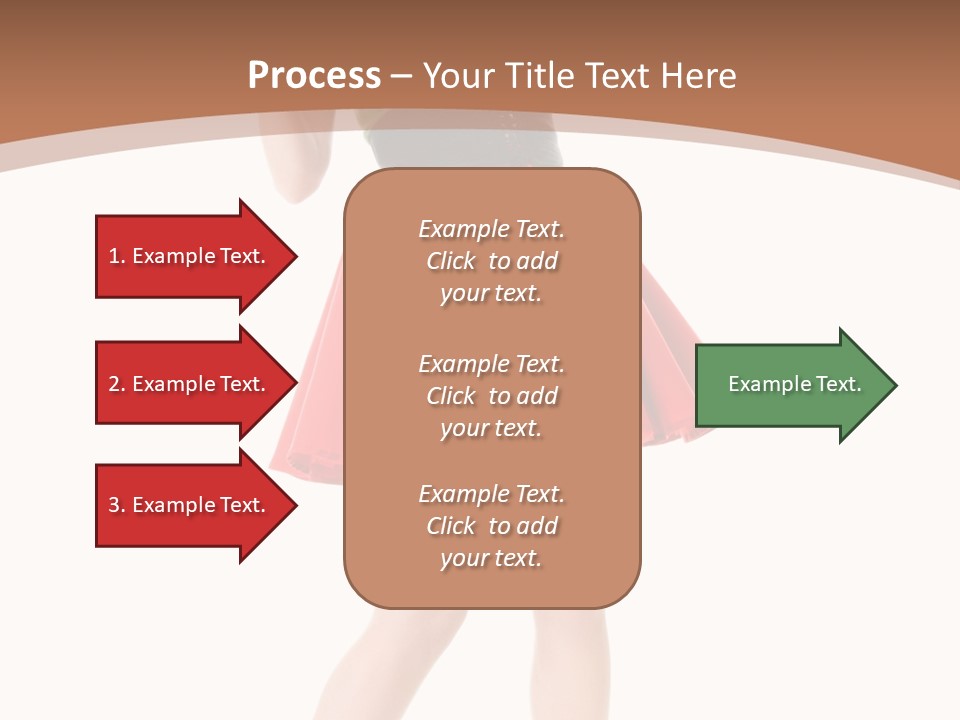 Lady Costume Germany PowerPoint Template