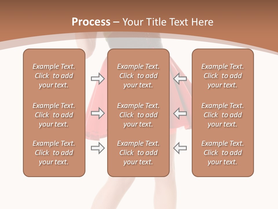 Lady Costume Germany PowerPoint Template