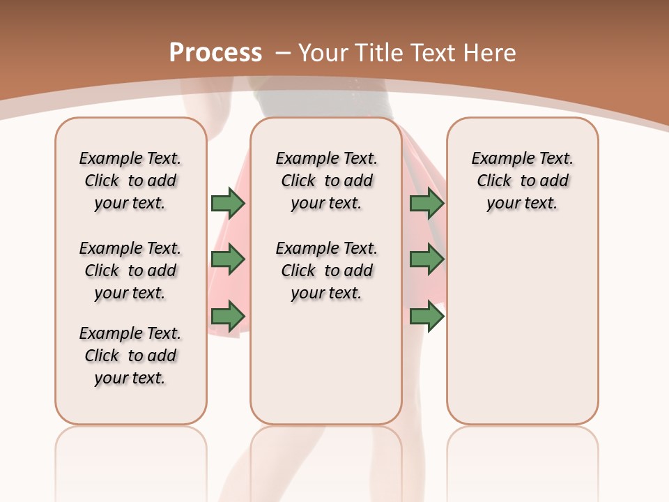 Lady Costume Germany PowerPoint Template