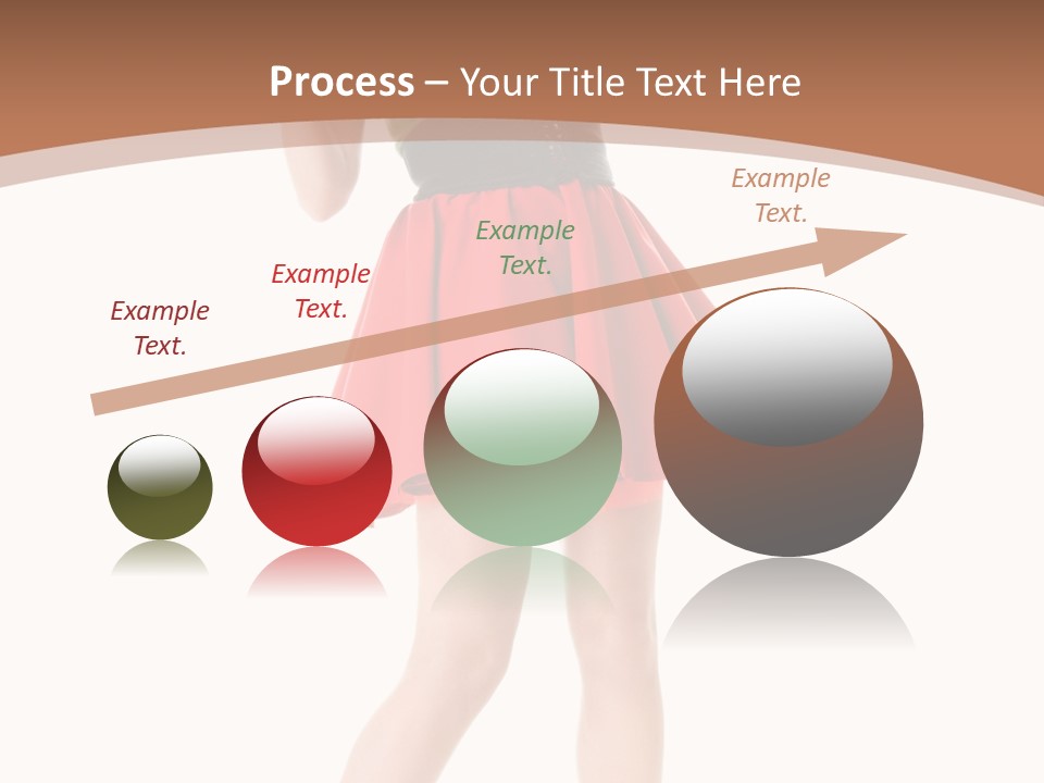 Lady Costume Germany PowerPoint Template