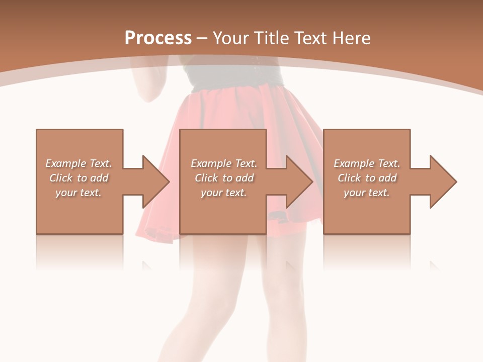 Lady Costume Germany PowerPoint Template