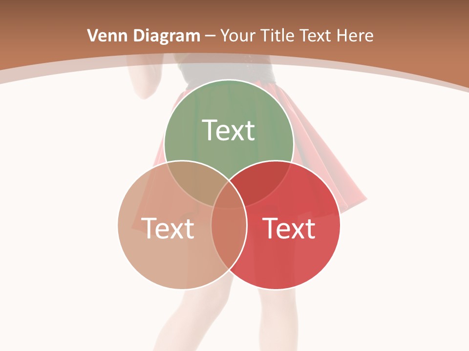 Lady Costume Germany PowerPoint Template