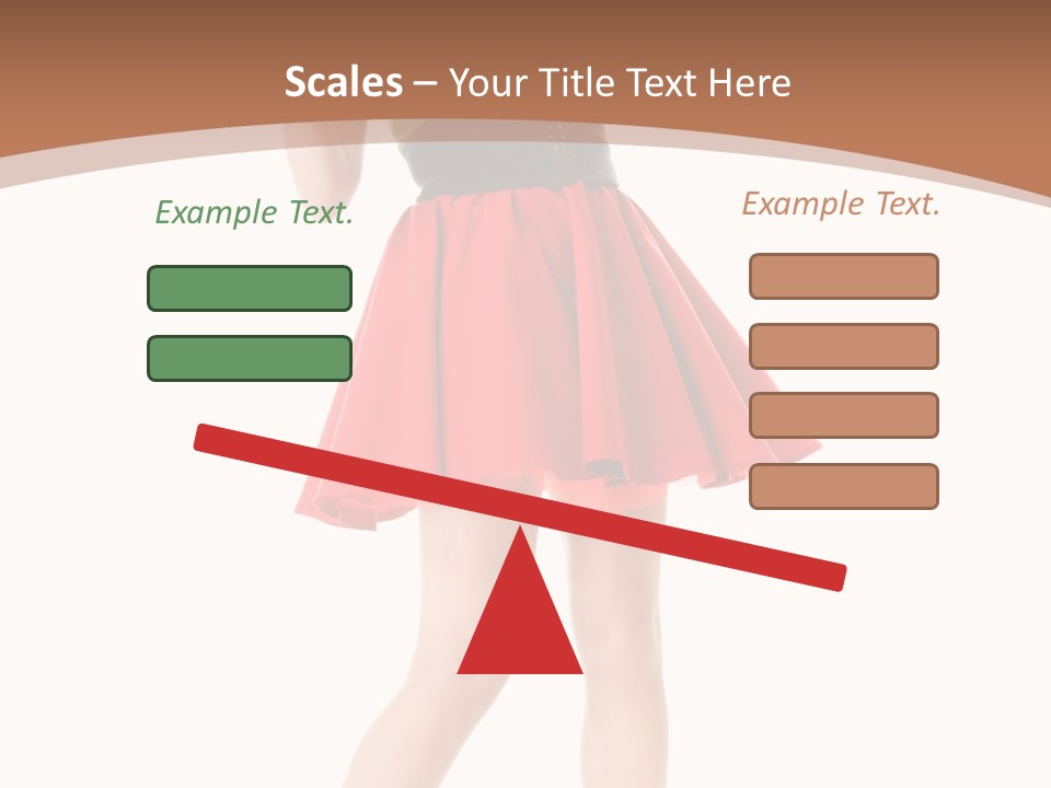 Lady Costume Germany PowerPoint Template