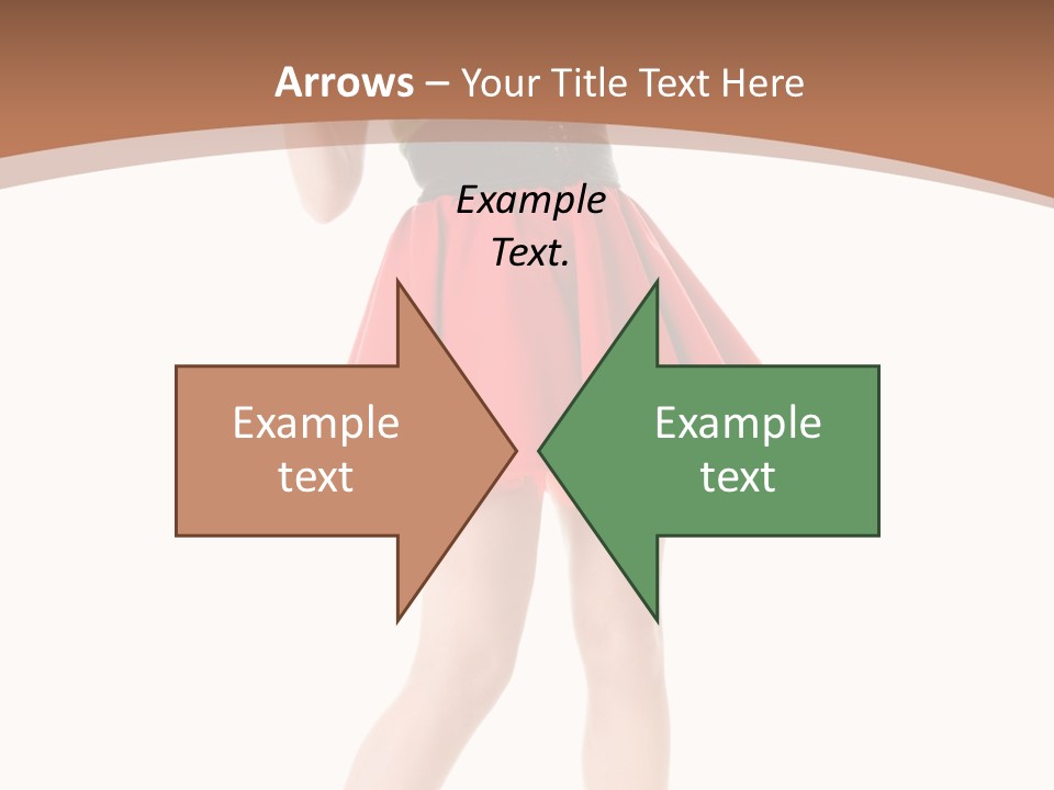 Lady Costume Germany PowerPoint Template