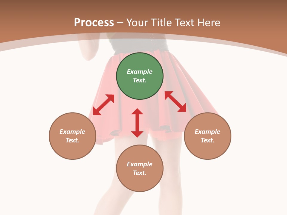 Lady Costume Germany PowerPoint Template