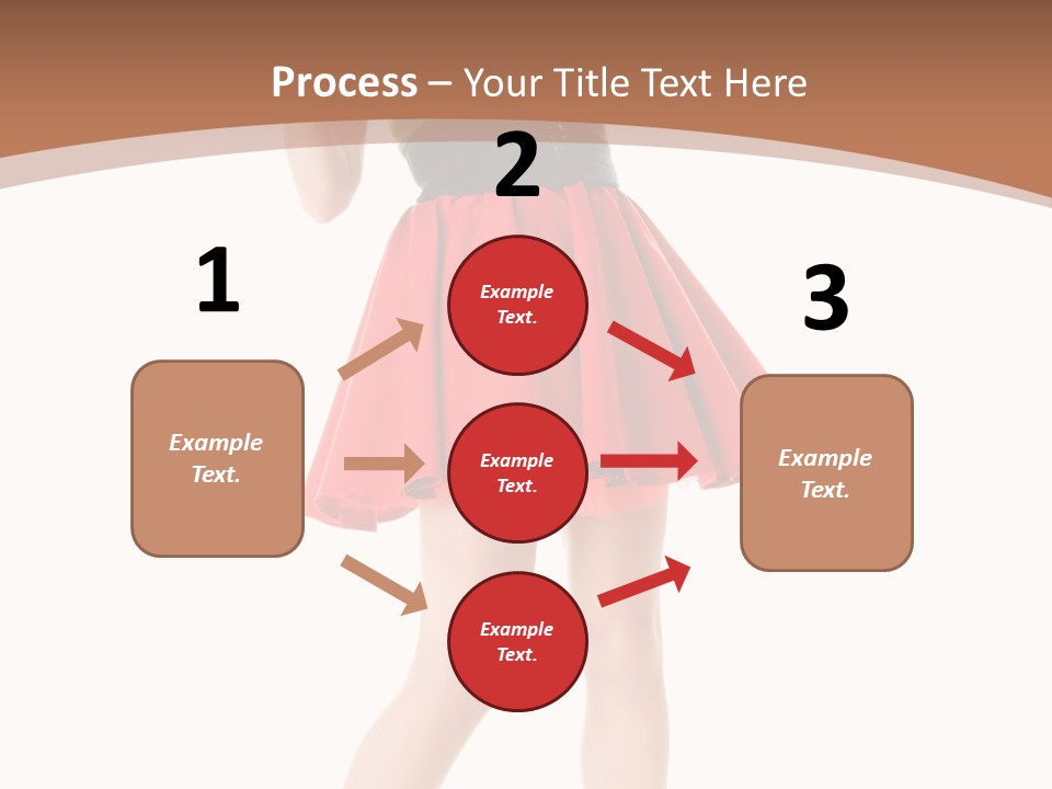 Lady Costume Germany PowerPoint Template