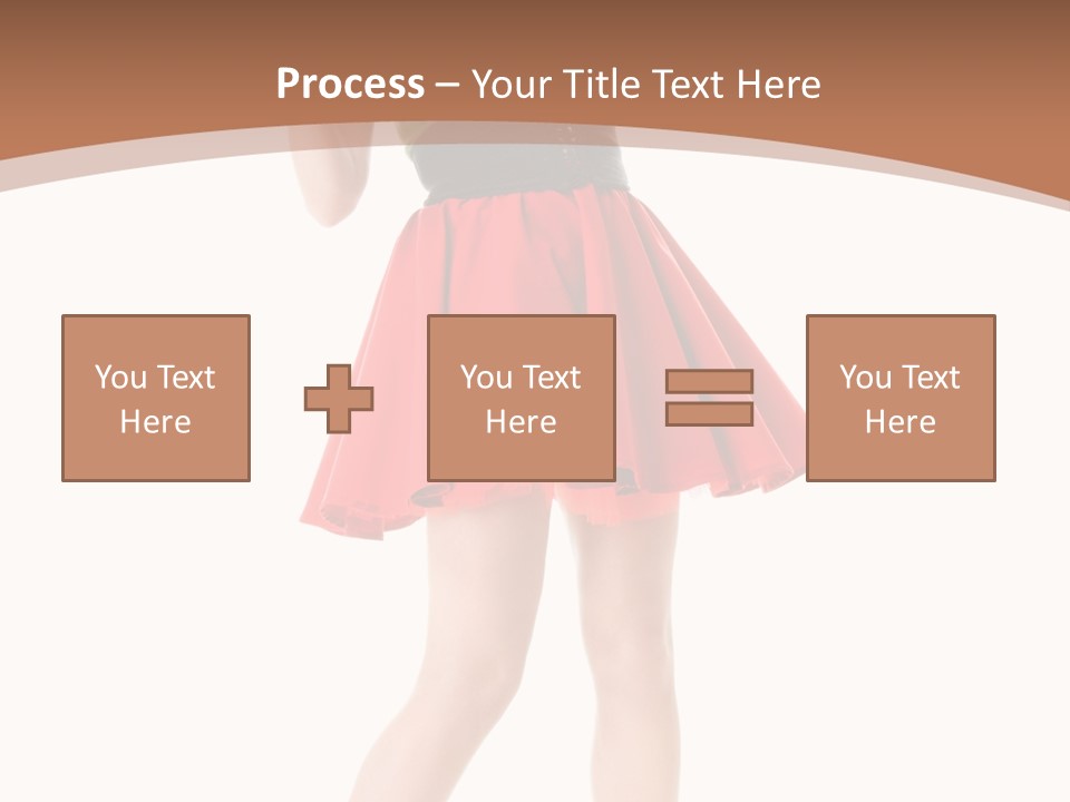 Lady Costume Germany PowerPoint Template