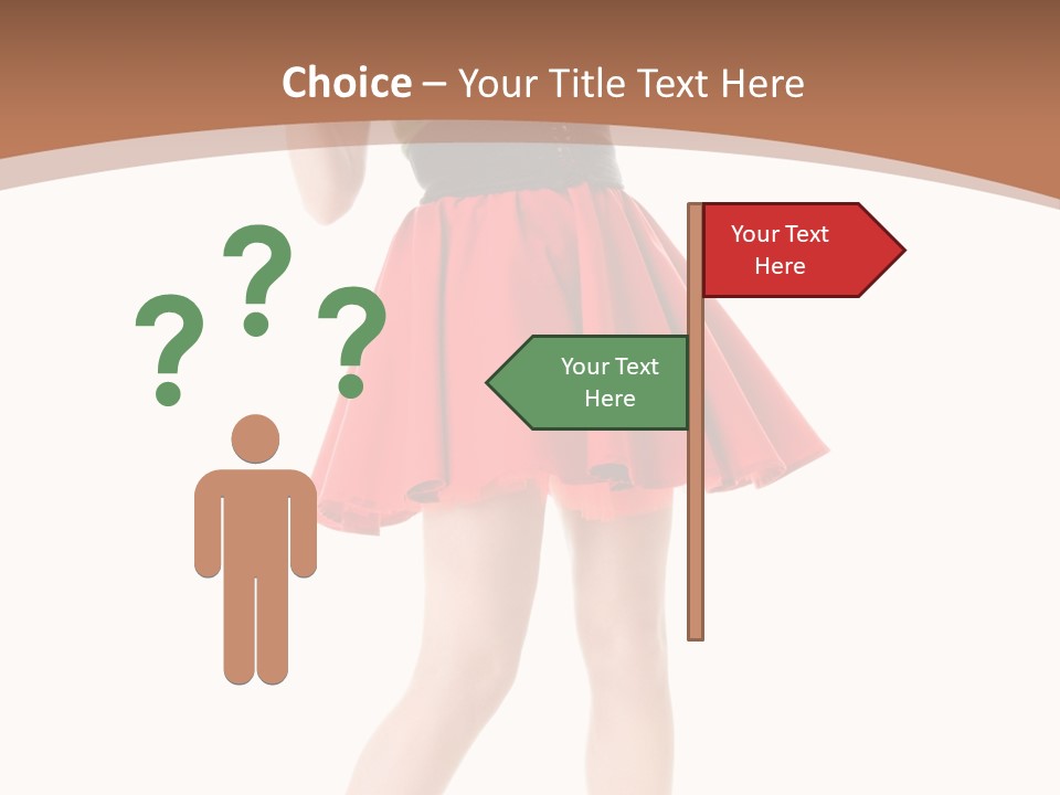 Lady Costume Germany PowerPoint Template