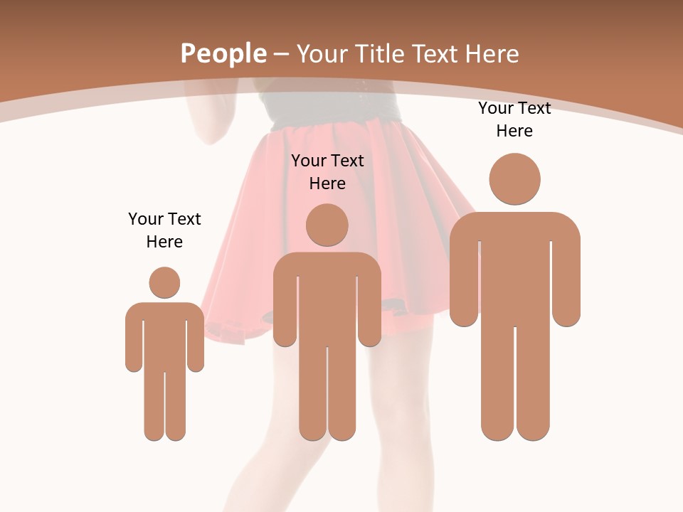 Lady Costume Germany PowerPoint Template