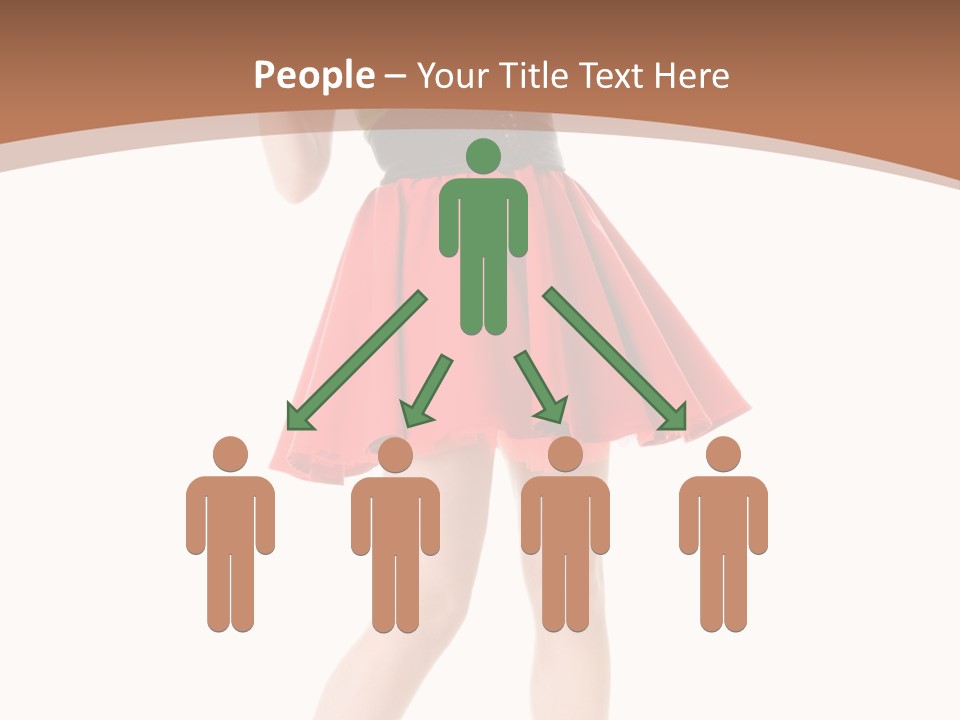 Lady Costume Germany PowerPoint Template