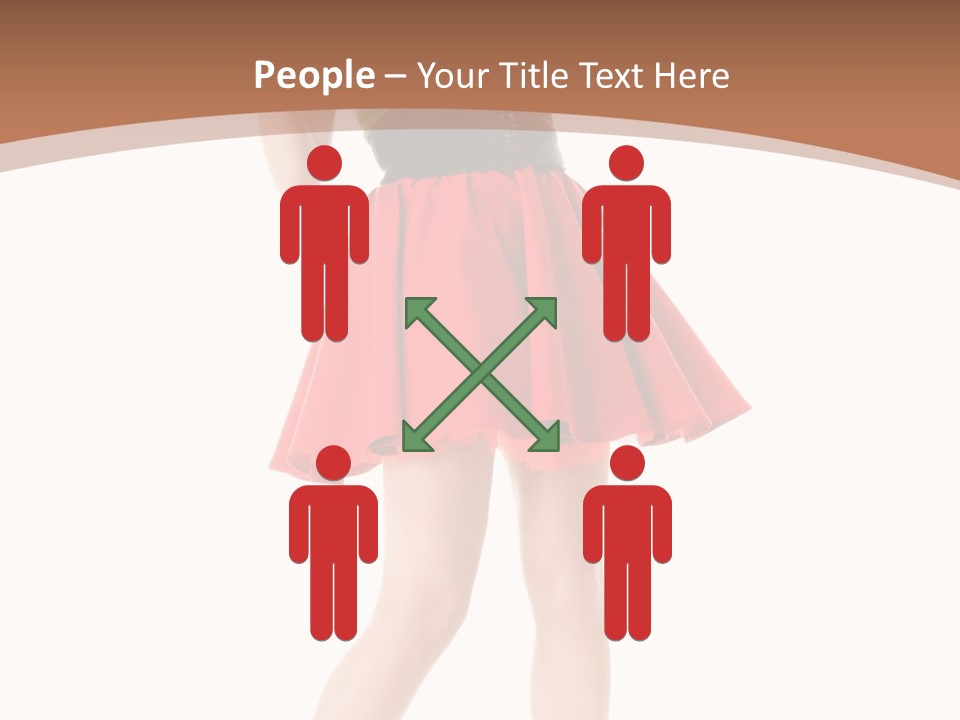 Lady Costume Germany PowerPoint Template