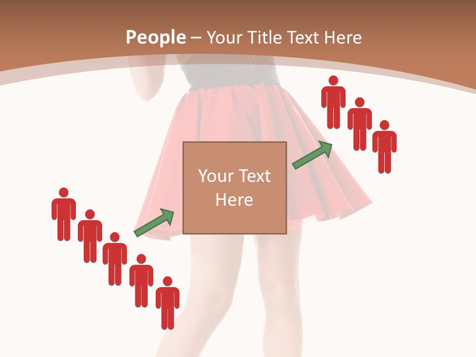 Lady Costume Germany PowerPoint Template