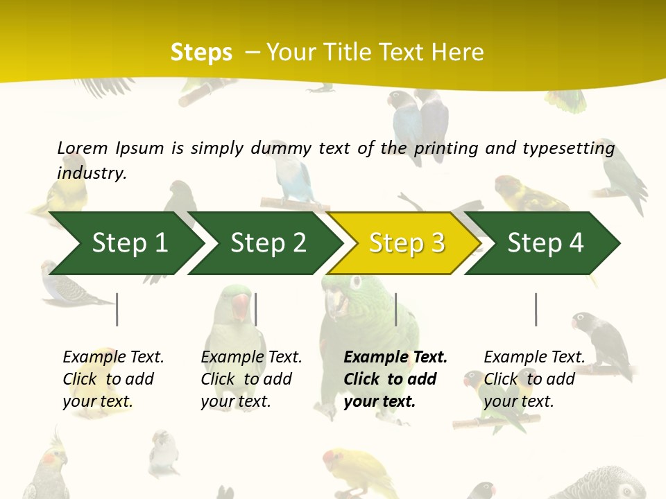 Wildlife Animal Themes Mealy Amazon PowerPoint Template