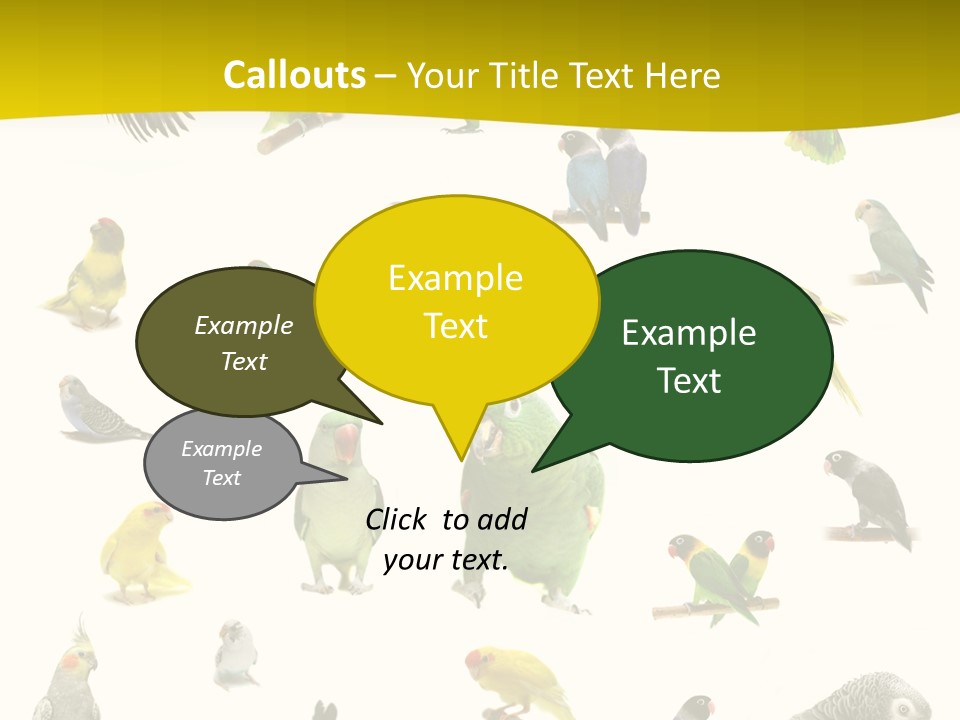 Wildlife Animal Themes Mealy Amazon PowerPoint Template