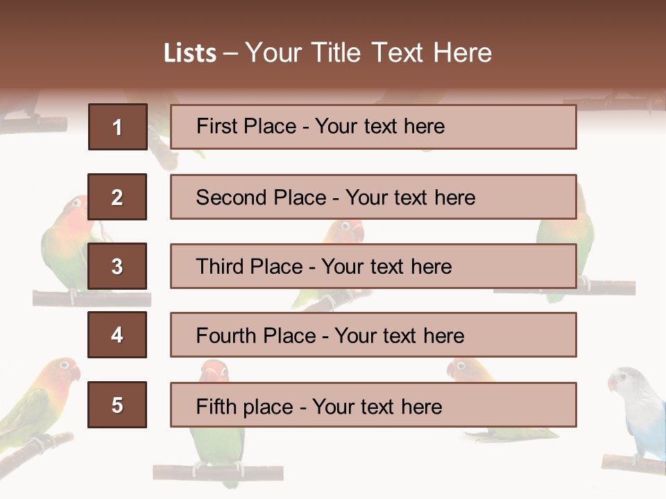 Sympathy Loud Branch PowerPoint Template