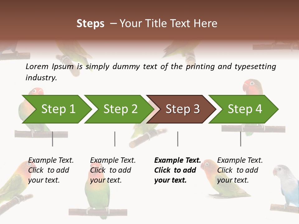 Sympathy Loud Branch PowerPoint Template
