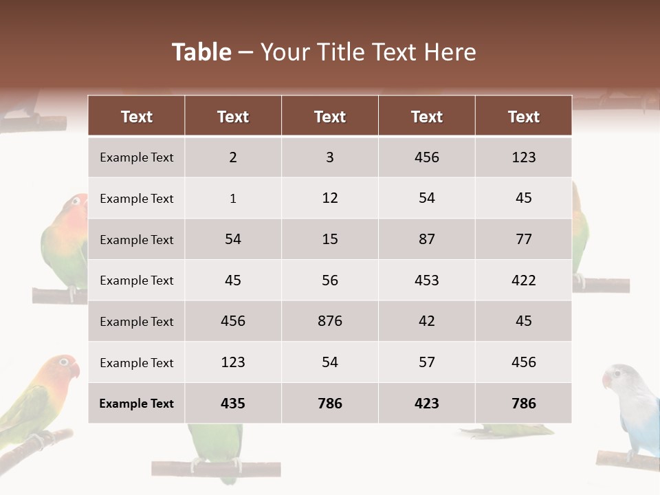 Sympathy Loud Branch PowerPoint Template