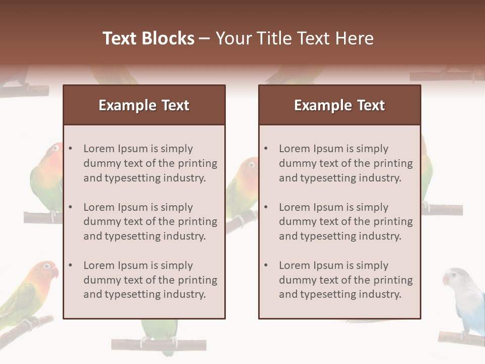 Sympathy Loud Branch PowerPoint Template