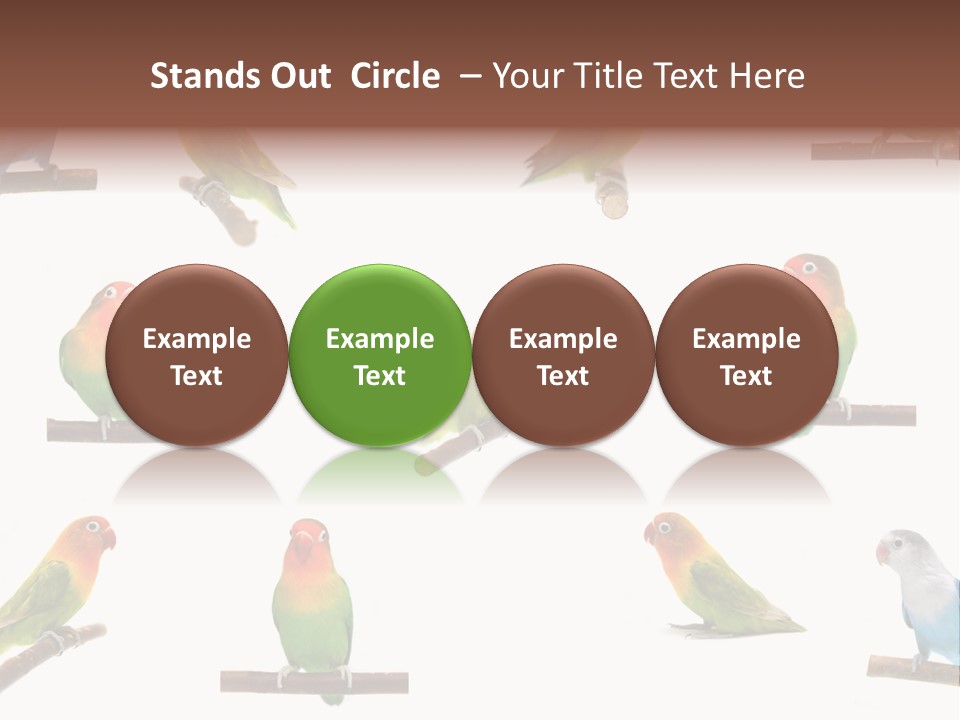 Sympathy Loud Branch PowerPoint Template