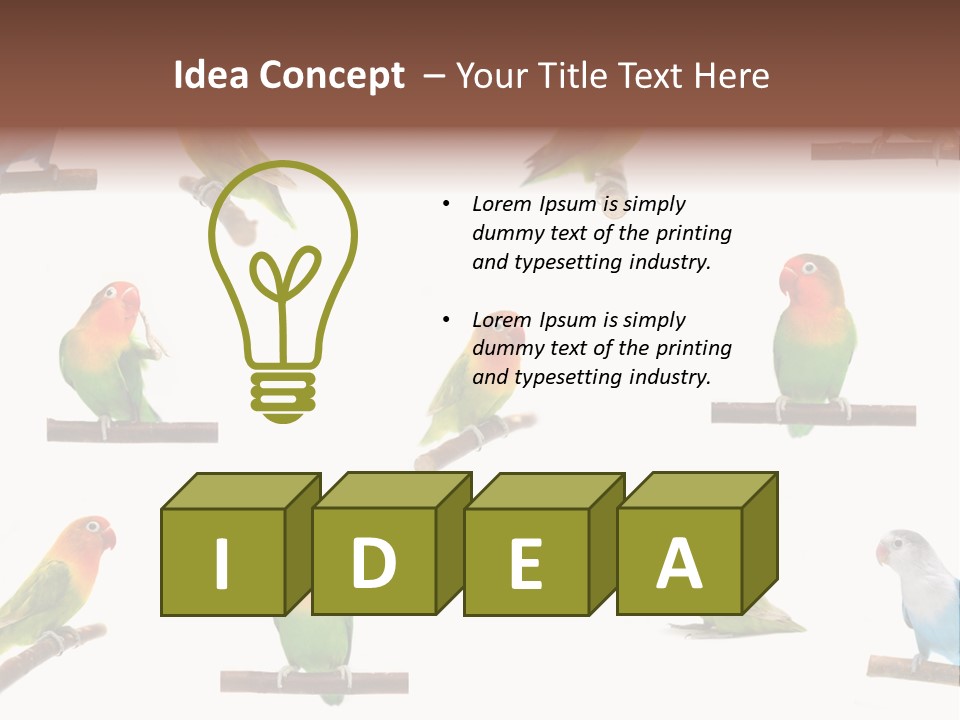 Sympathy Loud Branch PowerPoint Template