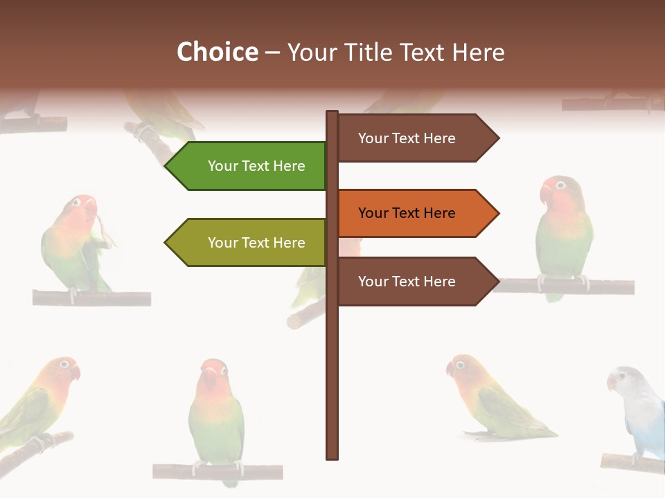 Sympathy Loud Branch PowerPoint Template