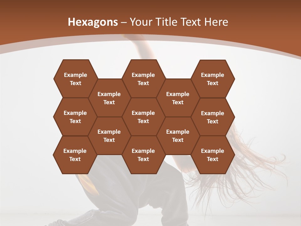 Action Moving Aerobics PowerPoint Template