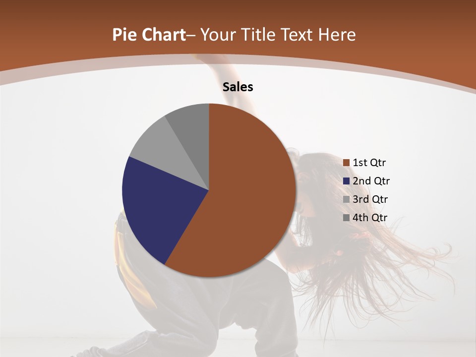 Action Moving Aerobics PowerPoint Template