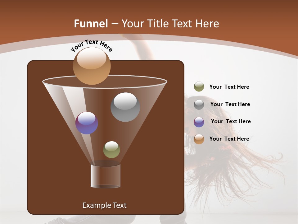 Action Moving Aerobics PowerPoint Template