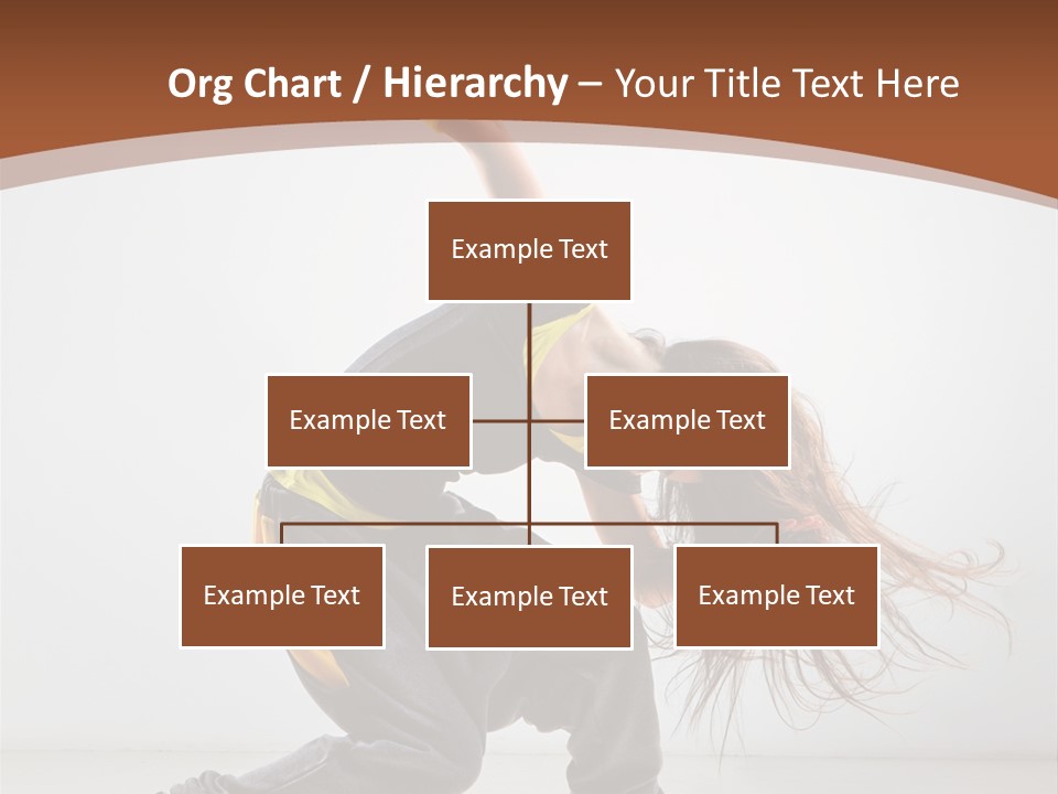 Action Moving Aerobics PowerPoint Template