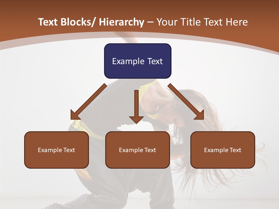 Action Moving Aerobics PowerPoint Template